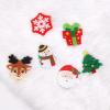 6pcs Christmas hair accessories cartoon Christmas decorations hair clips suitable for holiday party outfits view 2