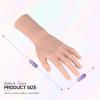 Medarchitect Silicone Fake Hand for Tattoo Practice, Realistic Life-Sized Training Model with Fake Skin - Durable Reusable for Beginners and Pros (Woman Left Hand) view 2