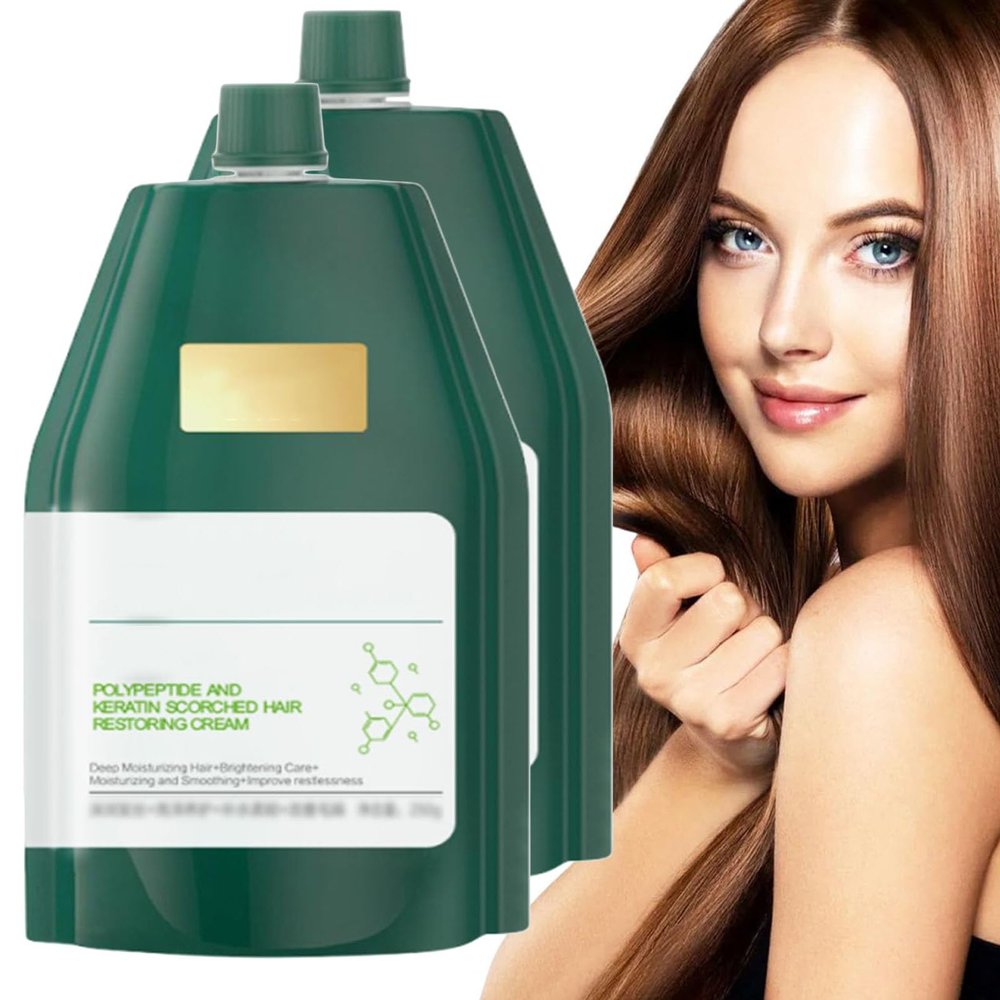 Polypeptide Keratin Hair Shampoo Cream,Keratin Hair Mask,Deep Conditioning Hairs Mask,Keratin Smoothing Treatment,Repair Dry Hairs (2)