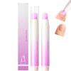 2pcs Upgrade 3-in-1 Nail Care Pen, Cuticle Pusher Remover Pen with Ceramic Tip for Damaged, Dry & Nails Hangnails, Nail Cuticle Remover Pens for Moisturize Strengthen Nails view 1