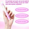 2pcs Upgrade 3-in-1 Nail Care Pen, Cuticle Pusher Remover Pen with Ceramic Tip for Damaged, Dry & Nails Hangnails, Nail Cuticle Remover Pens for Moisturize Strengthen Nails view 2