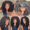 1B 613 Honey Blonde Color HD Transparent Lace Front Wig Short Pixie Bob Cut Water Wave 13X4 Lace Front Human Hair Wigs For Women Virgin Hair Pre Plucked 150% Density 8Inch(Curly baby hair wig,16 Inch) view 3