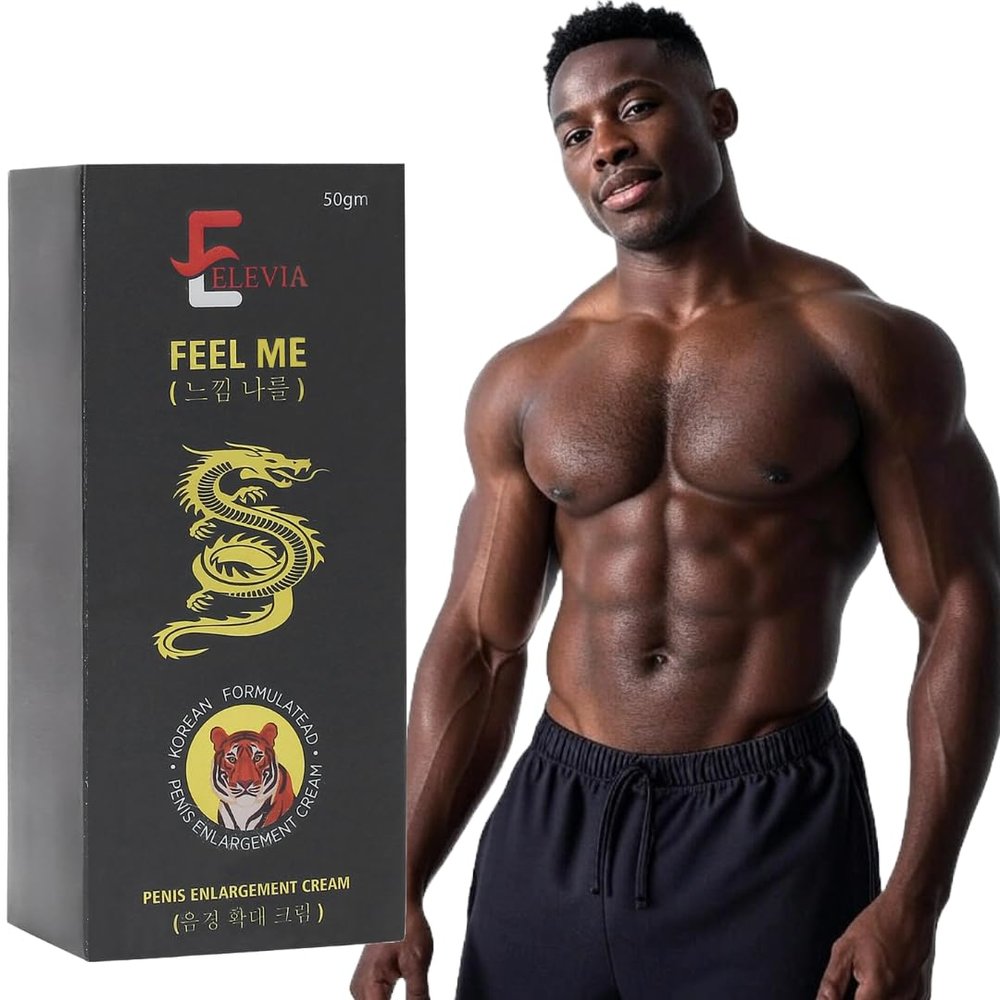Elevia Feel Me Premium Penile Health Cream for Men  Penile Cream Daily Moisturizer for Sensitive Skin - Foreskin Restoration - Hydrating Formula for Dryness & Irritation 50g