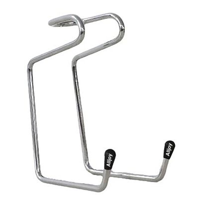 Alljoy Stainless Steel Shaving Brush and Razor Stand, Universal Bathroom Grooming Holder, Metal Safety Razor and Brush Organizer for Shaving Accessories