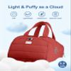 TOPDesign Travel Toiletry Bag, Puffer Makeup Organizer with Compartments view 2