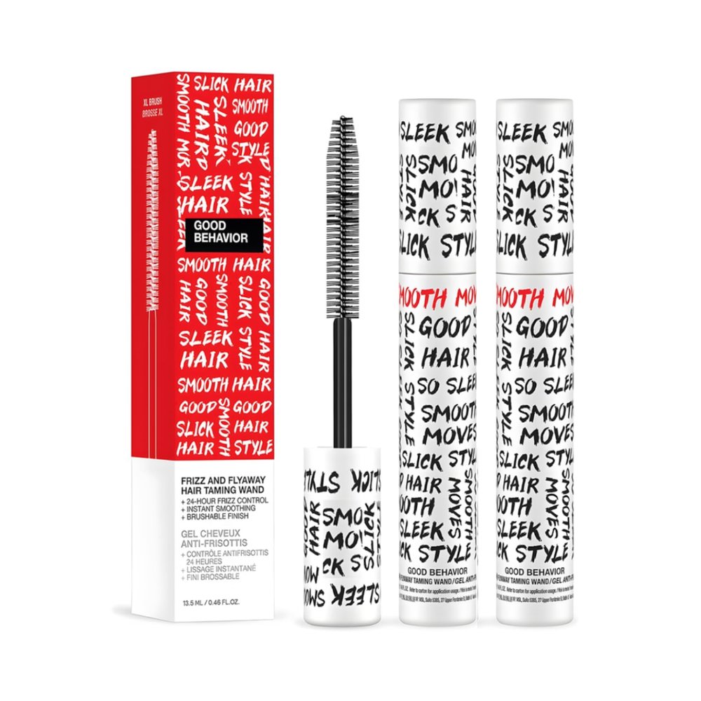Behavior Frizz & Flyaway Hair Taming Wand Lightweight Gel Control Stick for Smooth, Sleek Hair, Anti-Frizz Styling, 0.24 oz (2)