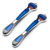 ONLY Compatible with Gillette Fusion 5 Handle,Ergonomic Metal Replacemen Handle Compatible with Gillette Fusion5 Razors for Men,Comfort and and Non-Slip,2Pack.(ONLY THE HANDLE) view 1