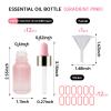 12PCS 0.5oz Dropper Bottle,essential oil bottle,Tincture Bottles with Glass Dropper, for Essential Oils, Aromatherapy, Cosmetic, Laboratory, Pharmacy, Liquids, Travel 15ml (Gradient Pink, 0.5, ounces) view 2