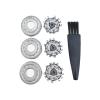 3pcs Replacement Shaving Heads, Compatible For Philips, SH90/62 S8950 S9031 S9311 S8980 SW9700 SW6700 S9xxx Shaver view 1