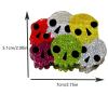 Pile of Skulls Claw Clips,Skulls Shape Hair Claw Clips,Acetate Hair Clips,Halloween Claw Clips,Skull Hair Jaw Clips,Small Hair Barrettes for Women (Pile of Skulls) view 2