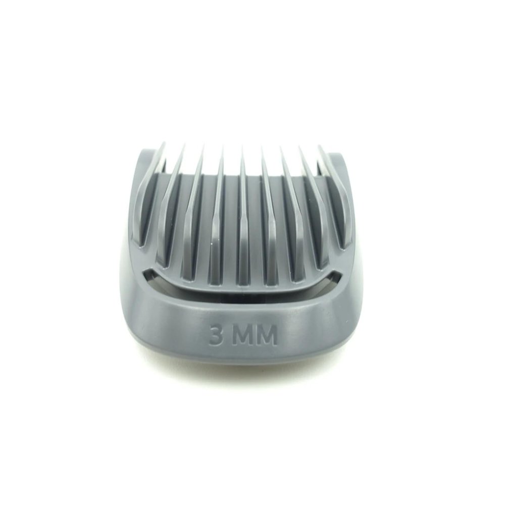 1,3,5,7mm Hair Clipper Comb Barber Plastic Positioning CombCompatible for PhilipsBT1209 BT1210 BT1216 MG3730 MG3747 MG3710 MG5730 MG7710(3 mm)