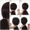 12 Pcs Bungee Hair Ties, Elastic Small Ponytail Holders, Cord Hair Ties with Hooks, Styling Elastic Rubber Bands Holder for Women Girls Curly Long Hair (Black, Coffee and Apricot) view 4