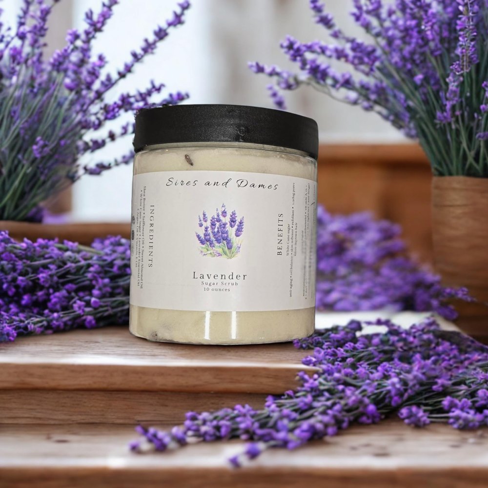 Exfoliating Sugar Scrub (Lavender)