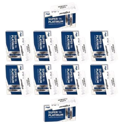 10-120pcs Stainless Steel Double-Sided Razor Blades, Durable Old-Fashioned Manual Blades For Professional Hairdressing And Barber Shop Tools(100pcs)