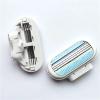 4/20 Pcs 3-Layer Razor Blades For Women, Compatible With Venus Razor, Safe Shaver Head For Face, Arms, Legs Hair Removal - Smooth & Skin-Friendly Design(4pcs) view 3