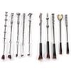 10 PCS Harry Gifts Makeup Brushes Wand Brushes Set for Foundation Blending Blush Concealer Eyebrow Face Powder Potter view 2