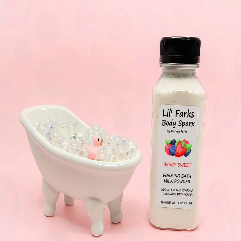 Foaming Milk Bath Powder (Berry Sweet)
