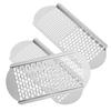Alipis 3pcs Professional Stainless Steel Foot File Callus Remover for Dry Cracked Feet with Ergonomic Handle Dead Skin Remover and Callus Removal view 1