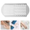 Alipis 3pcs Professional Stainless Steel Foot File Callus Remover for Dry Cracked Feet with Ergonomic Handle Dead Skin Remover and Callus Removal view 3