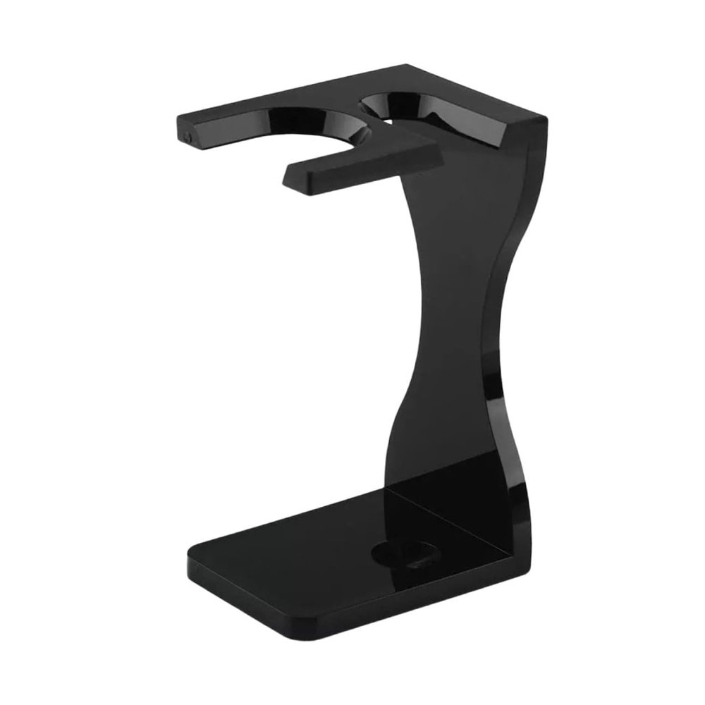 Alipis Acrylic Shaving Brush Stand and Razor Holder for Men Beard Brush Support Rust-resistant Desktop Razor Stand for Neat Bathroom Storage and Easy Access