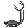 KunEchevyr Curved Sha B and Stand, Iron y B Holder, Modern Di Dry Holder with for Men, Organize Your Bathroom Space iently view 3
