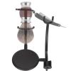 KunEchevyr Curved Sha B and Stand, Iron y B Holder, Modern Di Dry Holder with for Men, Organize Your Bathroom Space iently view 4