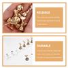 NOLITOY Extended Metal Nail Display Stand for Manicure Nail Art Practice with Curved Base and DIY Beauty Enthusiasts view 2