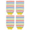 Beatifufu 4pcs Colorful Exfoliating Shower Gloves Bath Scrubber Mitts for Body Cleaning Dead Skin Removal Soft Wash Towels for Bathroom Home Spa Use view 1