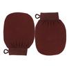 VALICLUD 2Pcs Rayon Exfoliating Scrub Gloves for Bath and Shower Reusable Shower Mitts for Dead Skin Removal Body Scrubbing Gloves Suitable for Arms Legs Chest and Back Cleaning view 1