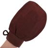 VALICLUD 2Pcs Rayon Exfoliating Scrub Gloves for Bath and Shower Reusable Shower Mitts for Dead Skin Removal Body Scrubbing Gloves Suitable for Arms Legs Chest and Back Cleaning view 3