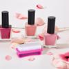 Unomor 4Pcs Nail Brush Fingernail Brush for Cleaning Dust and Stains Manicure with Fine Bristles Comfortable Handle Portable Nail Cleaning Tool for Hands and Feet view 2