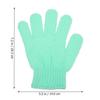 ETHZZLE 16Pcs Double-sided Exfoliating Bath Gloves for Deep Cleaning Body Shower Material Multi-purpose Scrubbing Mitts for Neck Shoulders Feet Removes Dead Skin and Excess Oil view 2