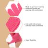 ETHZZLE 16Pcs Double-sided Exfoliating Bath Gloves for Deep Cleaning Body Shower Material Multi-purpose Scrubbing Mitts for Neck Shoulders Feet Removes Dead Skin and Excess Oil view 4