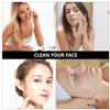DEARMAMY Long Handle Silicone Facial Cleansing Brush for Women Gentle Exfoliating Face Care Tool with Cozy Soft Bristles Deep Cleaning Portable Blue Paw Design for Sensitive Skin view 2