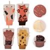 Alipis 4pcs Deep Exfoliating Mitt Double Sided Body Scrubber Spa Massage Gloves with Adorable Animal Patterns for Adults and Bathing Ergonomic Fit for Gentle Skin Cleaning view 4
