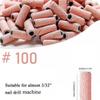 Professional Nail Drill Set with Electric Nail File, Includes 12 Drill Bits Adjustable Speed Electric Manicure Care Kit (100pcs/Box Sanding Bands) view 2