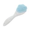 Alipis Silicone Face Scrubber with Long Handle Food-Grade Soft Brush for Facial Cleansing and Blackhead Removal Gentle Massager for Women Skin Care Portable Blue Paw Design view 1
