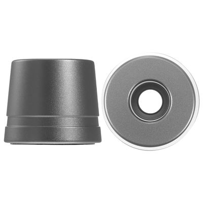 Alipis 2pcs Aluminum Safety Razor Stands Compact Men Shaving Razor Holder Base Organizer for Bathroom Countertops Manual Storage