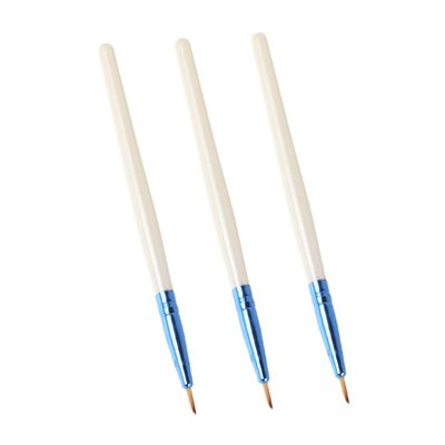 Alipis 3pcs Ultrafine Eye Makeup Brushes Precision Eyeliner Concealer Eyeshadow Applicator Soft Bristles Detailed Under-Eye Design Portable Cosmetic Tool for Women
