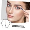 Alipis 3pcs Ultrafine Eye Makeup Brushes Precision Eyeliner Concealer Eyeshadow Applicator Soft Bristles Detailed Under-Eye Design Portable Cosmetic Tool for Women view 3
