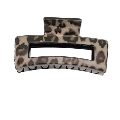 1Pcs Tortoise Hair Claw Clips Leopard Print Stylish Hair Accessories for Women Strong Hold Clips for Thick Thin hair(2)