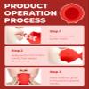 Gaahkai Lip Plumping Device, Soft Silicone Fish Lip Enhancer Suction Plumper Tool Pump for Fuller Thicker Mouth Fastly view 4