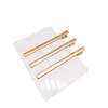 3Pcs/set Metal Hairpins for Women Simple Hollow Out Bangs Side Clips Gold Color Hairgrip Broken Hair Accessories Headwear(NO.9) view 1