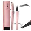 2026 New Microblading Eyebrow Pen, Waterproof Eyebrow Pencil, Eye Brow Pen with 4 Tip, Premium Natural Magic Eyebrow Makeup Fine Stroke Contouring Pencil Long-Lasting Stay on All Day (Gray) view 1