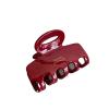 5.5cm Long Acetate Fiber Hair Clip Red Hair Clip Suitable for Girls and Women As A Hair Accessory Style(Red) view 1