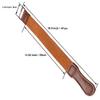 Leather Strop for Knife Sharpening, Straight Razor Sharpener, 18.5x1.97 In view 2