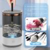 Electric Makeup Brush Cleaner & Dryer  Automatic Smart Spinner, Quick Deep Cleaning, Silent & Energy-Efficient, Fits All Brush Types  Professional Beauty Gadget view 2