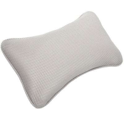 Abaodam Mesh Bathtub Pillow with Suction Cups Non-Slip Head Rest Cushion for Neck and Shoulder Support Breathable Washable Spa Bath Accessory for Home Relaxation Random Color