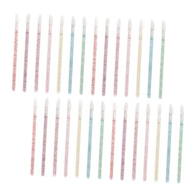 SHERCHPRY 350pcs Disposable Lip Gloss Applicator Brushes Lipstick Wands for Smooth Color Precise Lip Lines Portable Makeup Tool for Daily Use and Experimentation
