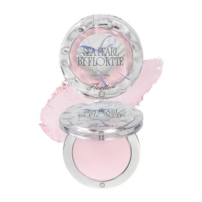 FLORTTE Esther Bunny Single-Colour Highlighter, 3 Colors, Soft-Focus Face Makeup (02# [NEW] Purple, Standard)